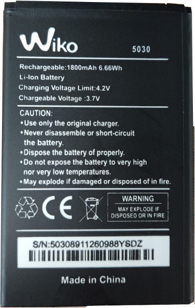 Wiko accu 5030 origineel