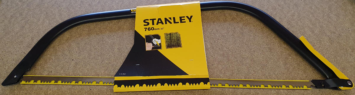 Amerikaanse boomzaag HP 760 mm Stanley 1-15-453 (handgreep ontbreekt)